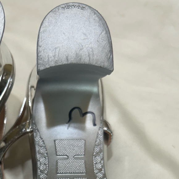 Coach Nikola Slingback Kitten Heel Pumps size 7 - Picture 5 of 8